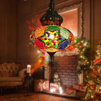 Hanging Ceiling Mosaic Lamp Light Chandelier Turkish Moroccan