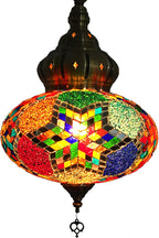 Hanging Ceiling Mosaic Lamp Light Chandelier Turkish Moroccan