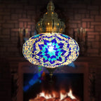 Hanging Ceiling Mosaic Lamp Light Chandelier Turkish Moroccan
