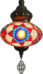 Hanging Ceiling Mosaic Lamp Light Chandelier Turkish Moroccan