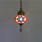 Hanging Ceiling Mosaic Lamp Light Chandelier Turkish Moroccan