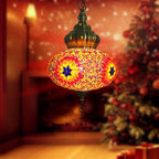 Hanging Ceiling Mosaic Lamp Light Chandelier Turkish Moroccan