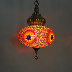 Hanging Ceiling Mosaic Lamp Light Chandelier Turkish Moroccan