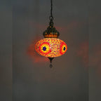 Hanging Ceiling Mosaic Lamp Light Chandelier Turkish Moroccan