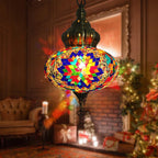 Hanging Ceiling Mosaic Lamp Light Chandelier Turkish Moroccan