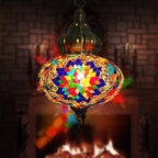 Hanging Ceiling Mosaic Lamp Light Chandelier Turkish Moroccan