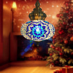 Hanging Ceiling Mosaic Lamp Light Chandelier Turkish Moroccan