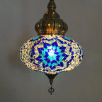 Hanging Ceiling Mosaic Lamp Light Chandelier Turkish Moroccan