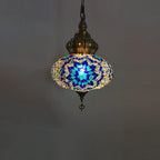 Hanging Ceiling Mosaic Lamp Light Chandelier Turkish Moroccan