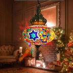 Hanging Ceiling Mosaic Lamp Light Chandelier Turkish Moroccan