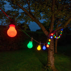 Hanging Connectable Festoon Lights 20 LED Bulbs 10.6