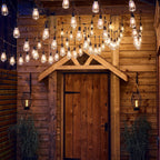Hanging Connectable Festoon Lights 20 LED Bulbs 10.6