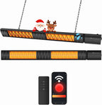 Hanging Patio Heater 3000W Ceiling Mounted Electric Infrared