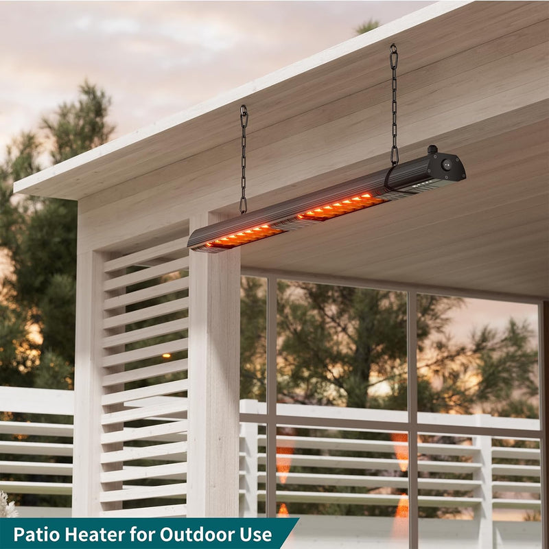 Hanging Patio Heater 3000W Ceiling Mounted Electric Infrared