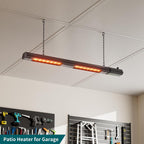 Hanging Patio Heater 3000W Ceiling Mounted Electric Infrared