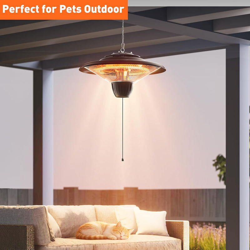 Hanging Patio Heater Outdoor 1500W