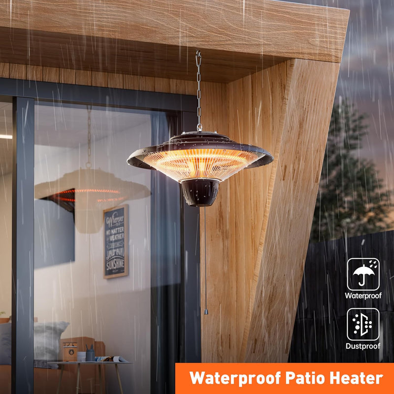 Hanging Patio Heater Outdoor 1500W