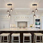 Hanging Pendant Lights Vintage 3-Lights Ceiling Lamp Industrial
