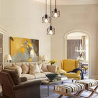 Hanging Pendant Lights Vintage 3-Lights Ceiling Lamp Industrial