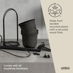 Hanging Planter for Window (Set of 5)