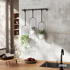 Hanging Planter for Window (Set of 5)
