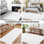 Hannah Linkka Geometric Rug Living Room 160x213CM