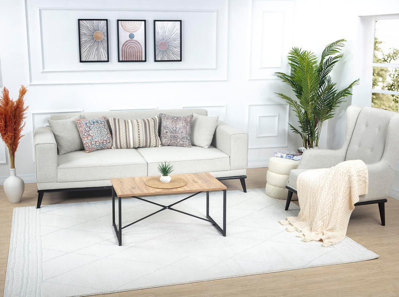 Hannah Linkka Geometric Rug Living Room 160x213CM