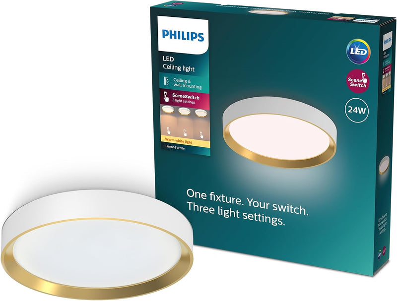 Hanno Ceiling Sceneswitch Round 24W 2700lm 2700K