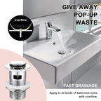 Hapilife Bath Tap and Basin Mixer Set