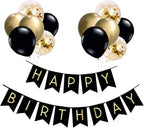 Happy Birthday Banner Party Decorations Bunting Banners 12