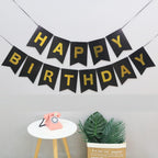 Happy Birthday Banner Party Decorations Bunting Banners 12