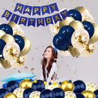 Happy Birthday Banner Party Decorations Bunting Banners 12