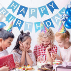 Happy Birthday Banner Party Decorations Bunting Banners 12