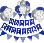 Happy Birthday Banner Party Decorations Bunting Banners 12