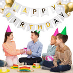 Happy Birthday Banner Party Decorations Bunting Banners 12