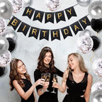 Happy Birthday Banner Party Decorations Bunting Banners 12