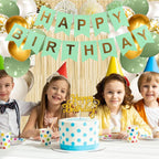Happy Birthday Banner Party Decorations Bunting Banners 12