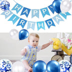Happy Birthday Banner Party Decorations Bunting Banners 12