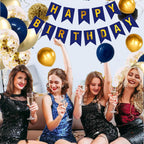 Happy Birthday Banner Party Decorations Bunting Banners 12