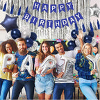 Happy Birthday Banner Party Decorations Bunting Banners 12