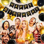 Happy Birthday Banner Party Decorations Bunting Banners 12