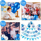 Happy Birthday Banner Party Decorations Bunting Banners 12