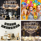 Happy Birthday Banner Party Decorations Bunting Banners 12