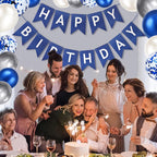 Happy Birthday Banner Party Decorations Bunting Banners 12