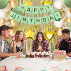 Happy Birthday Banner Party Decorations Bunting Banners 12