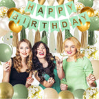 Happy Birthday Banner Party Decorations Bunting Banners 12