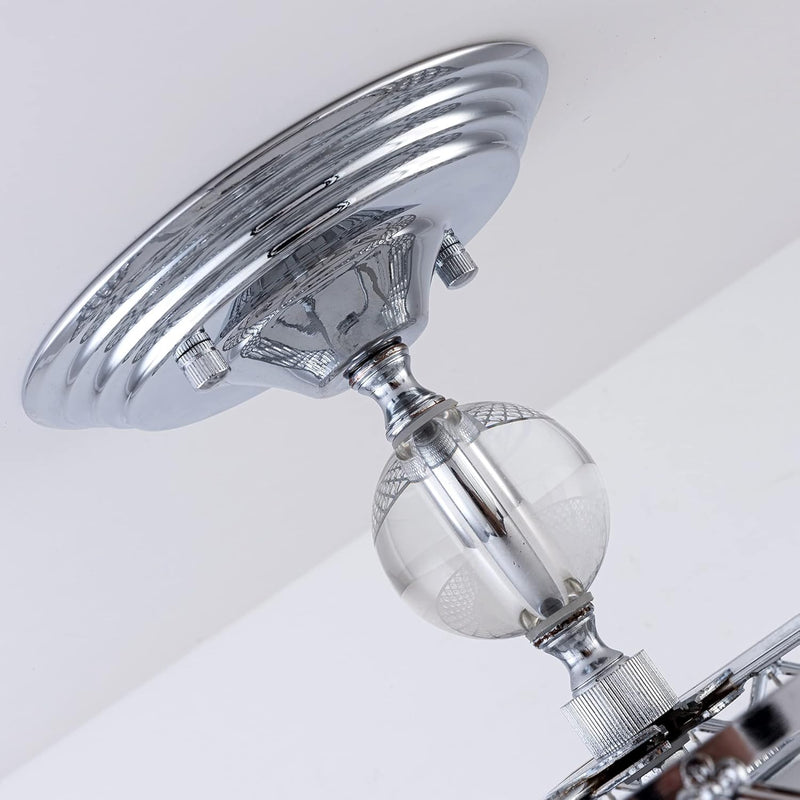 Modern Semi Flush Mount Ceiling Light 3 Lights
