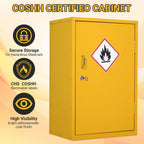 Hazardous Substance Storage Cabinet Metel Coshh Cupboard