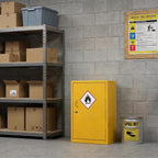Hazardous Substance Storage Cabinet Metel Coshh Cupboard