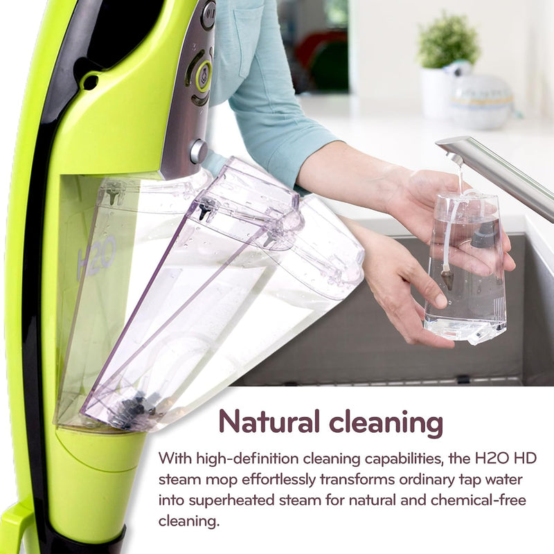HD 5-In-1 Steam Mop Handheld Cleaner Carpet Clothes